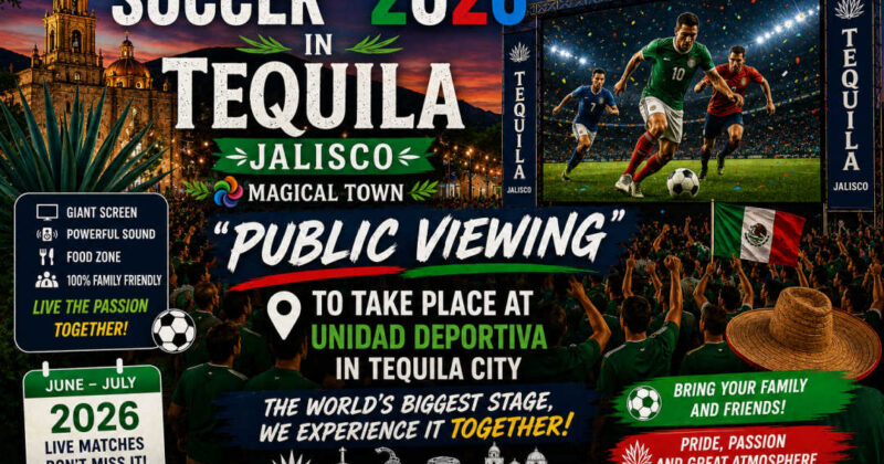 Soccer 2026 in Tequila Public Viewing