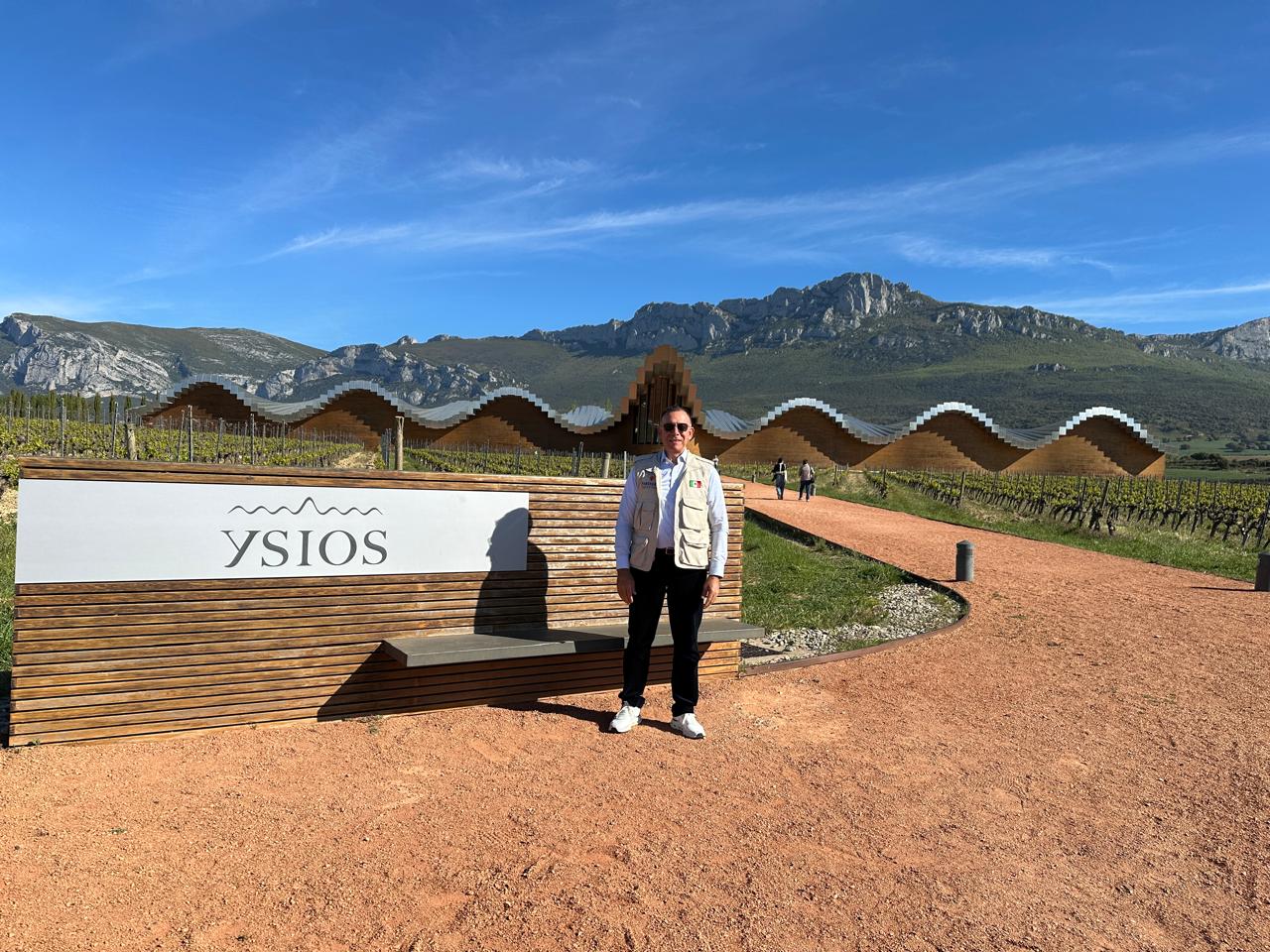 Santiago Calatrava winery design in La Rioja Spain