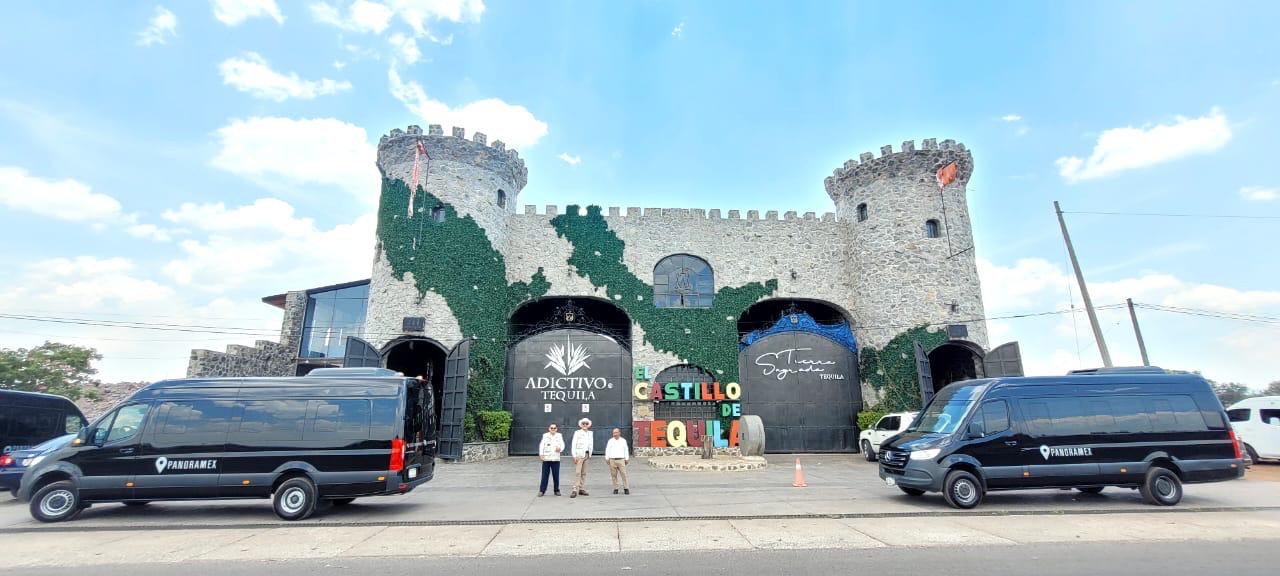Tequila Valley castle distillery